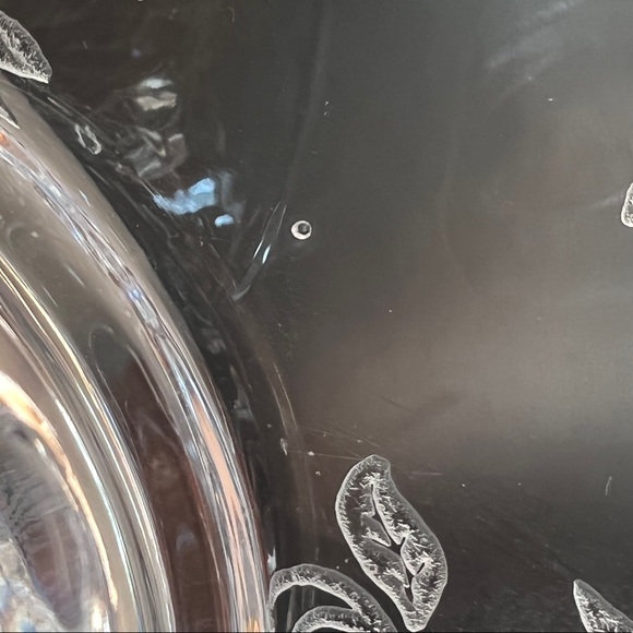 Vintage Glass New Martinsville Double Arm Candlestick Holder Meadow Wreath - Picture 16 of 16